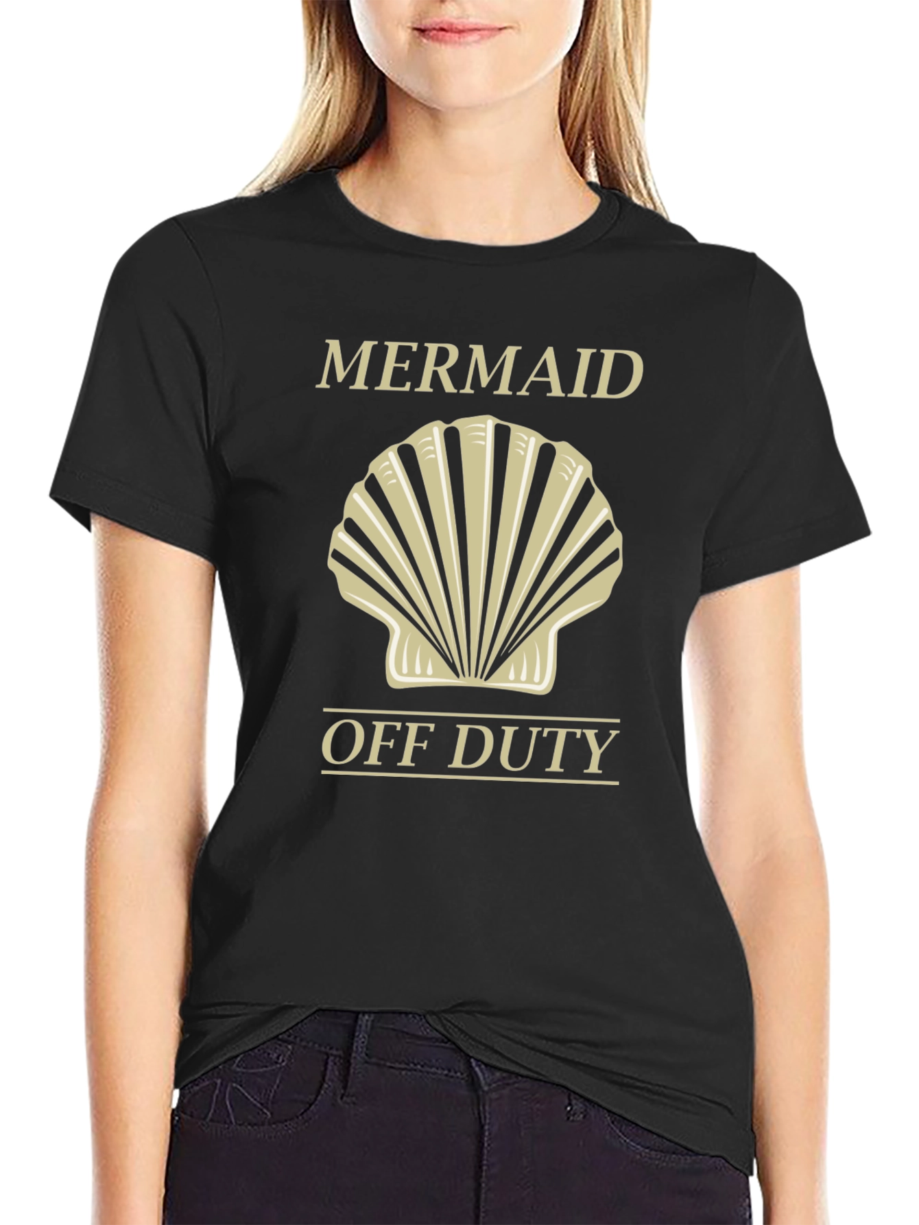 Mermaid Off Duty T-Shirt - Relaxed Style Tee