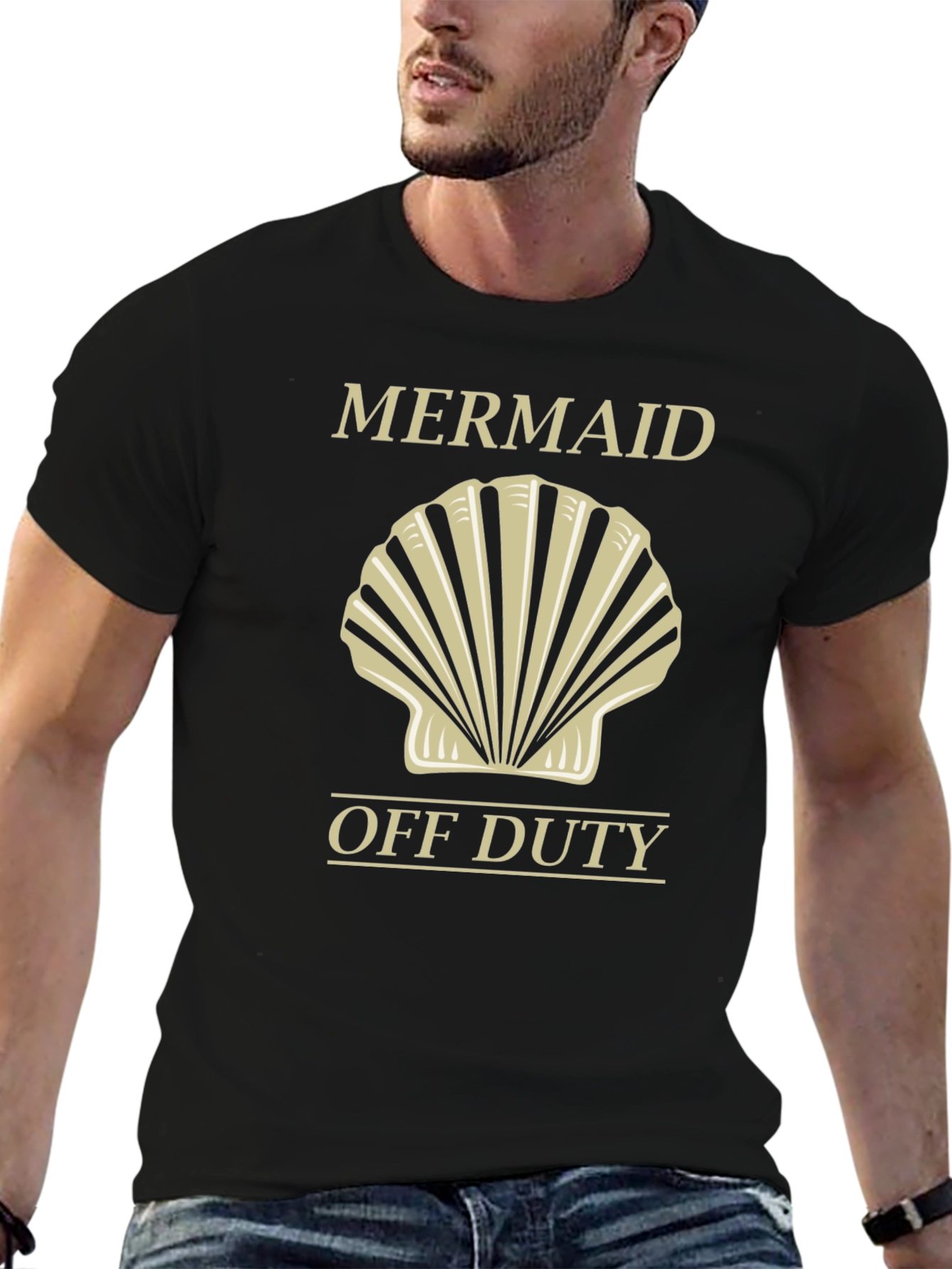 Mermaid Off Duty T-Shirt - Relaxed Style Tee