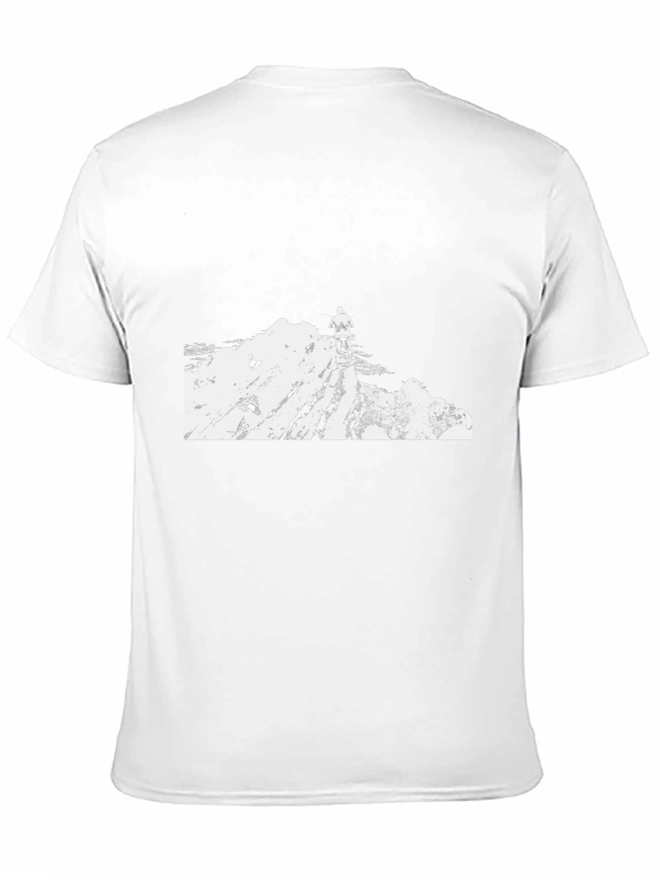 Mountain Climber Graphic Tee - Black