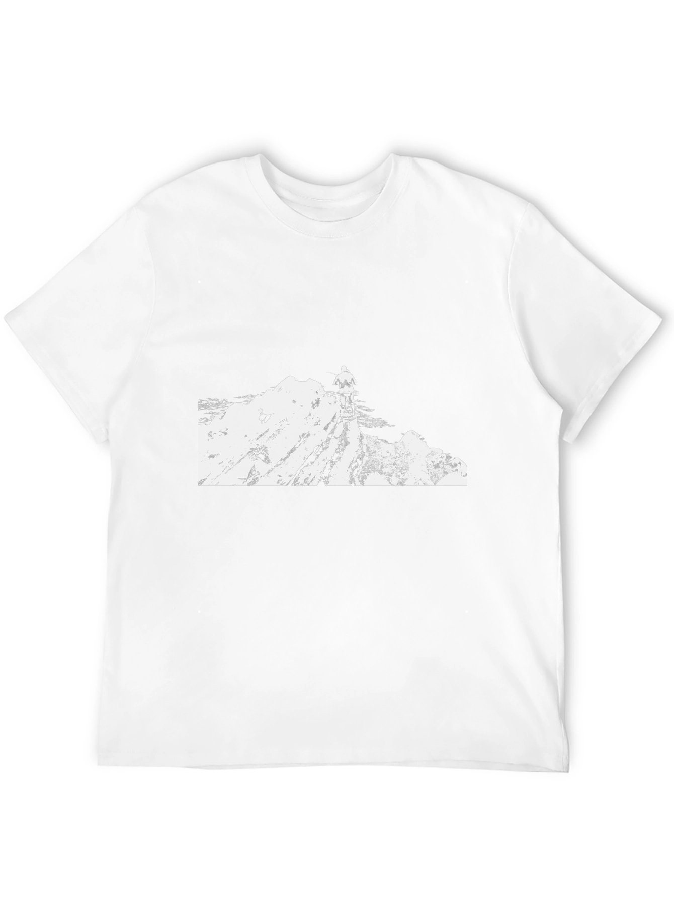 Mountain Climber Graphic Tee - Black