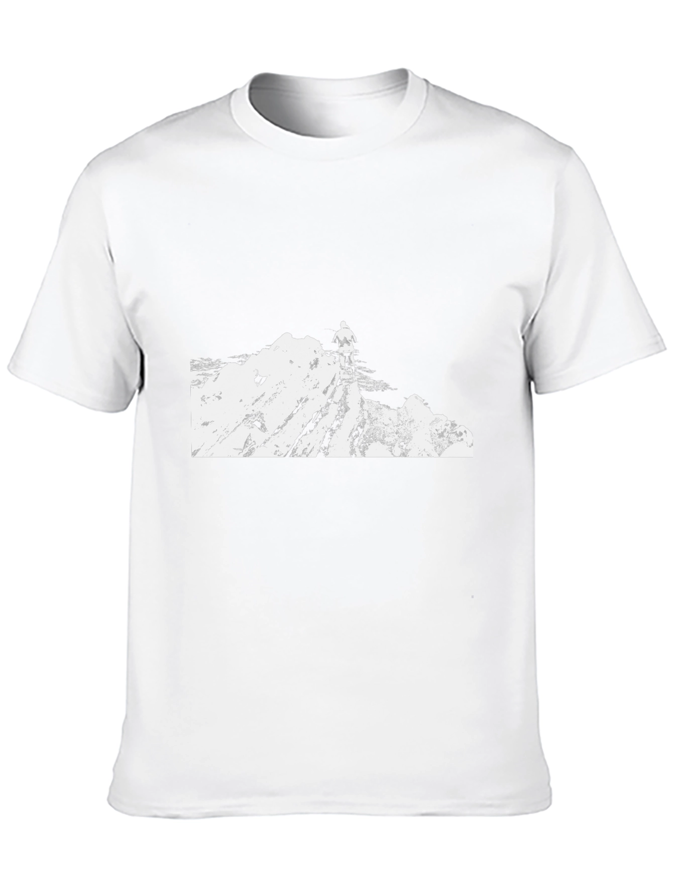 Mountain Climber Graphic Tee - Black
