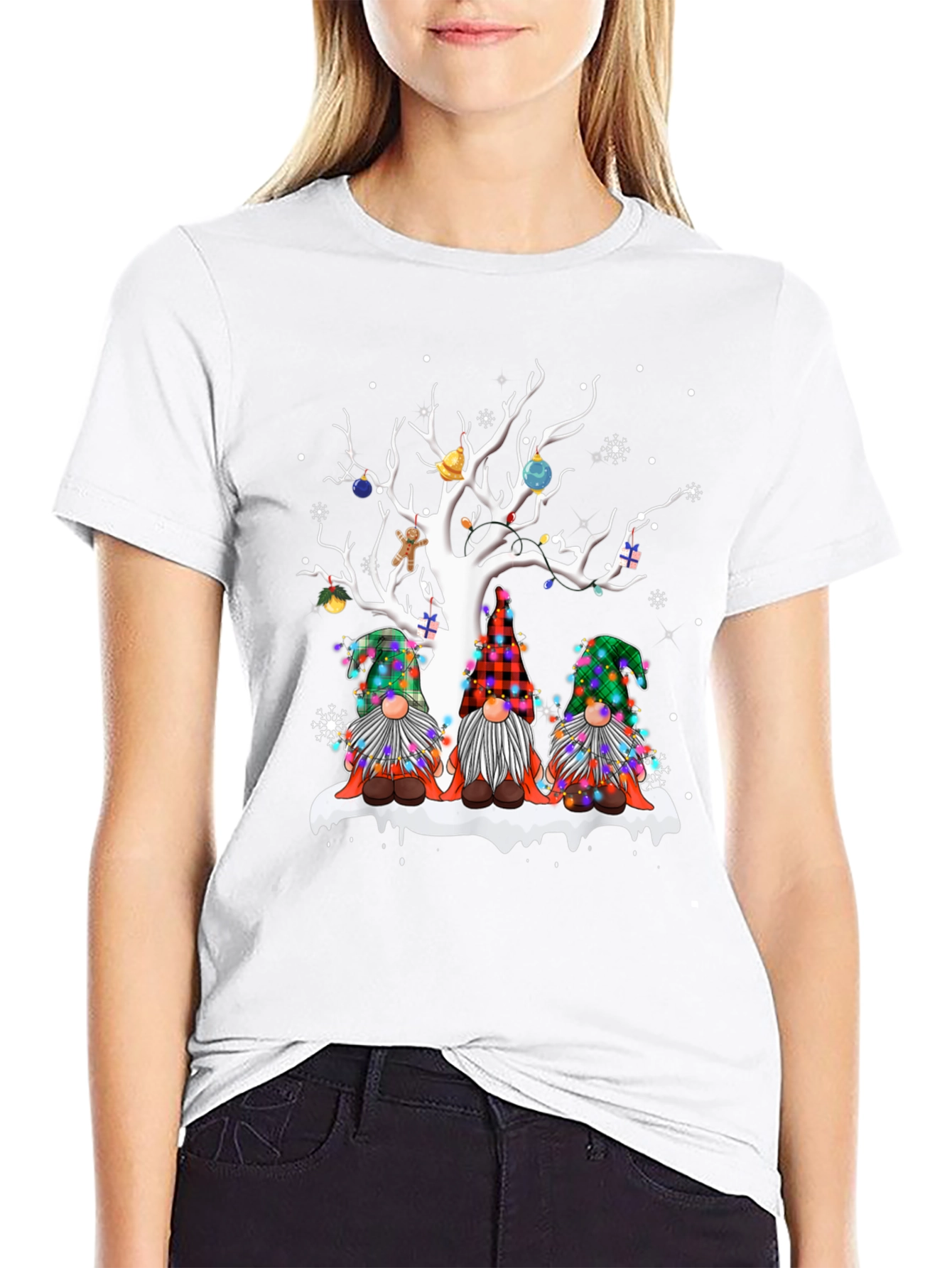 Festive Gnome Christmas T-Shirt