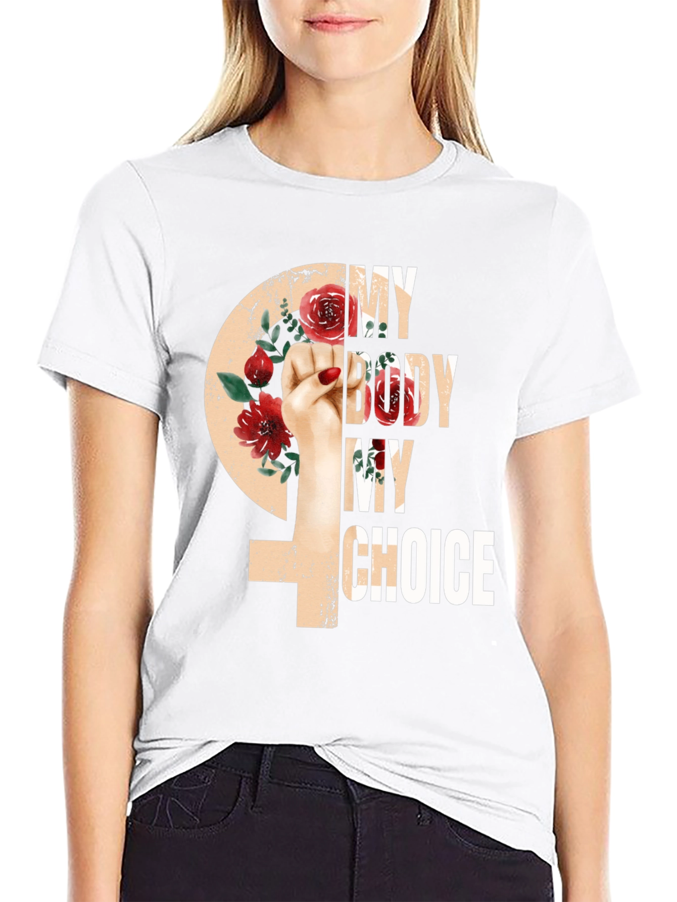 Feminist My Body My Choice Graphic Tee