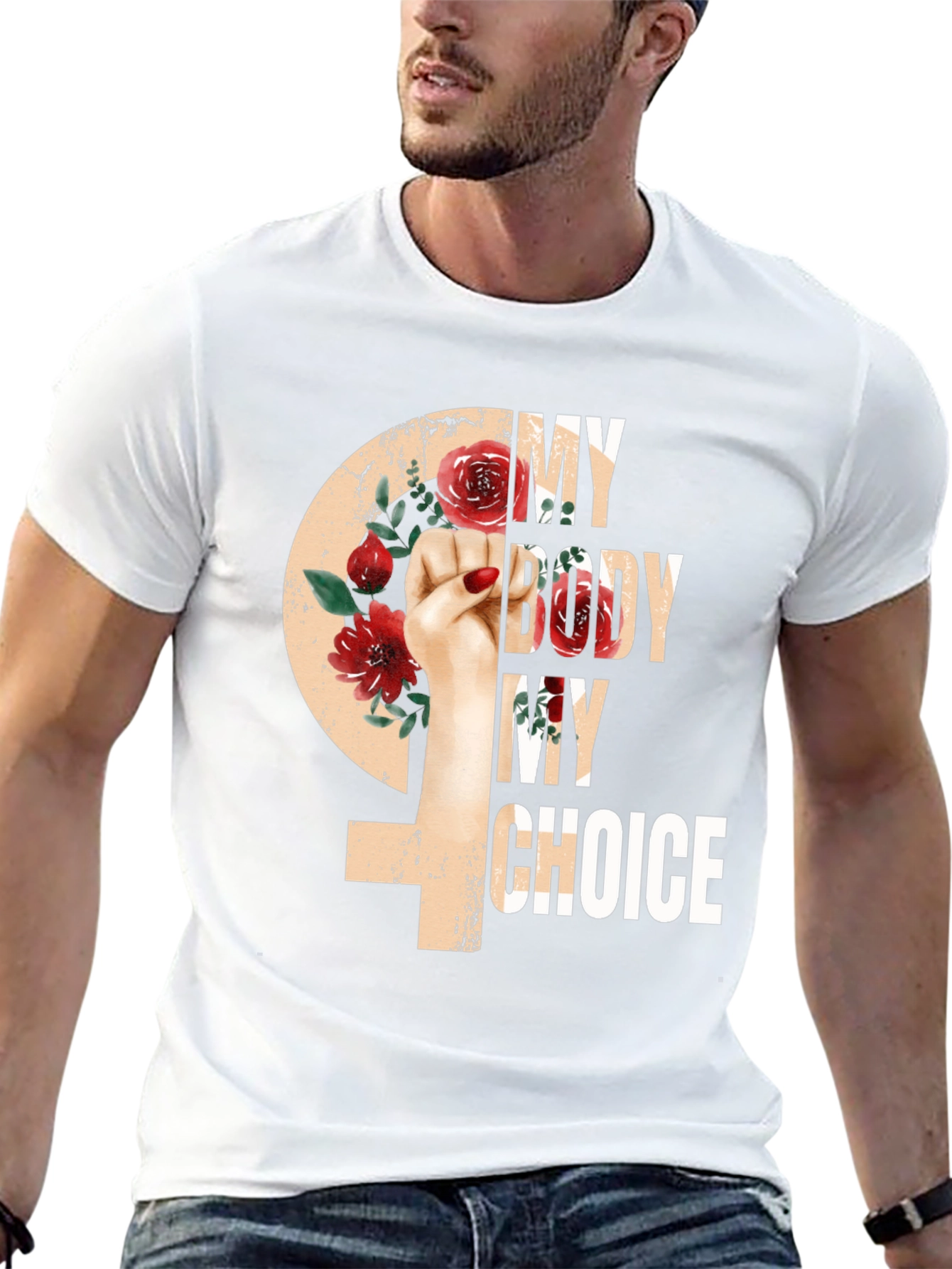 Feminist My Body My Choice Graphic Tee