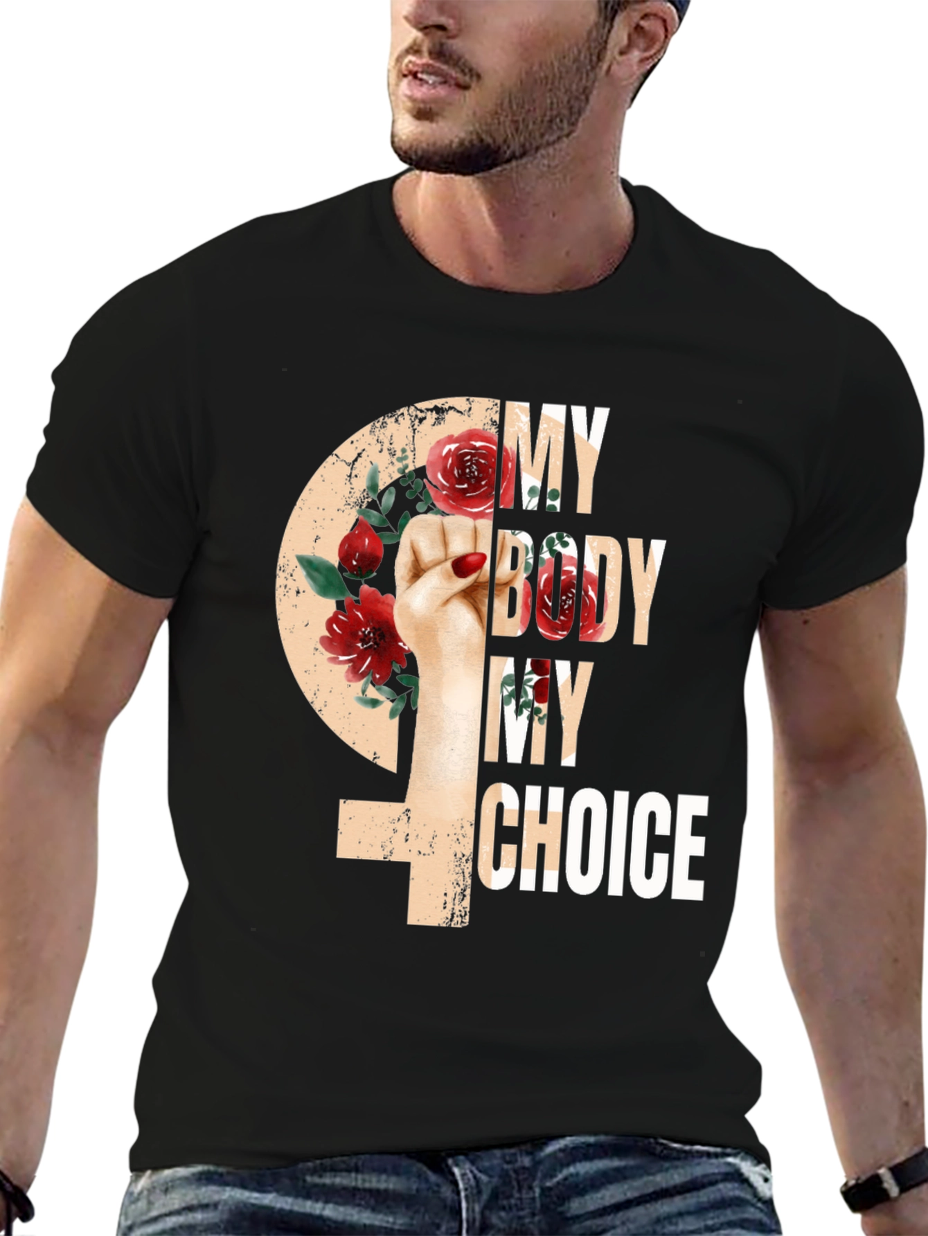 Feminist My Body My Choice Graphic Tee
