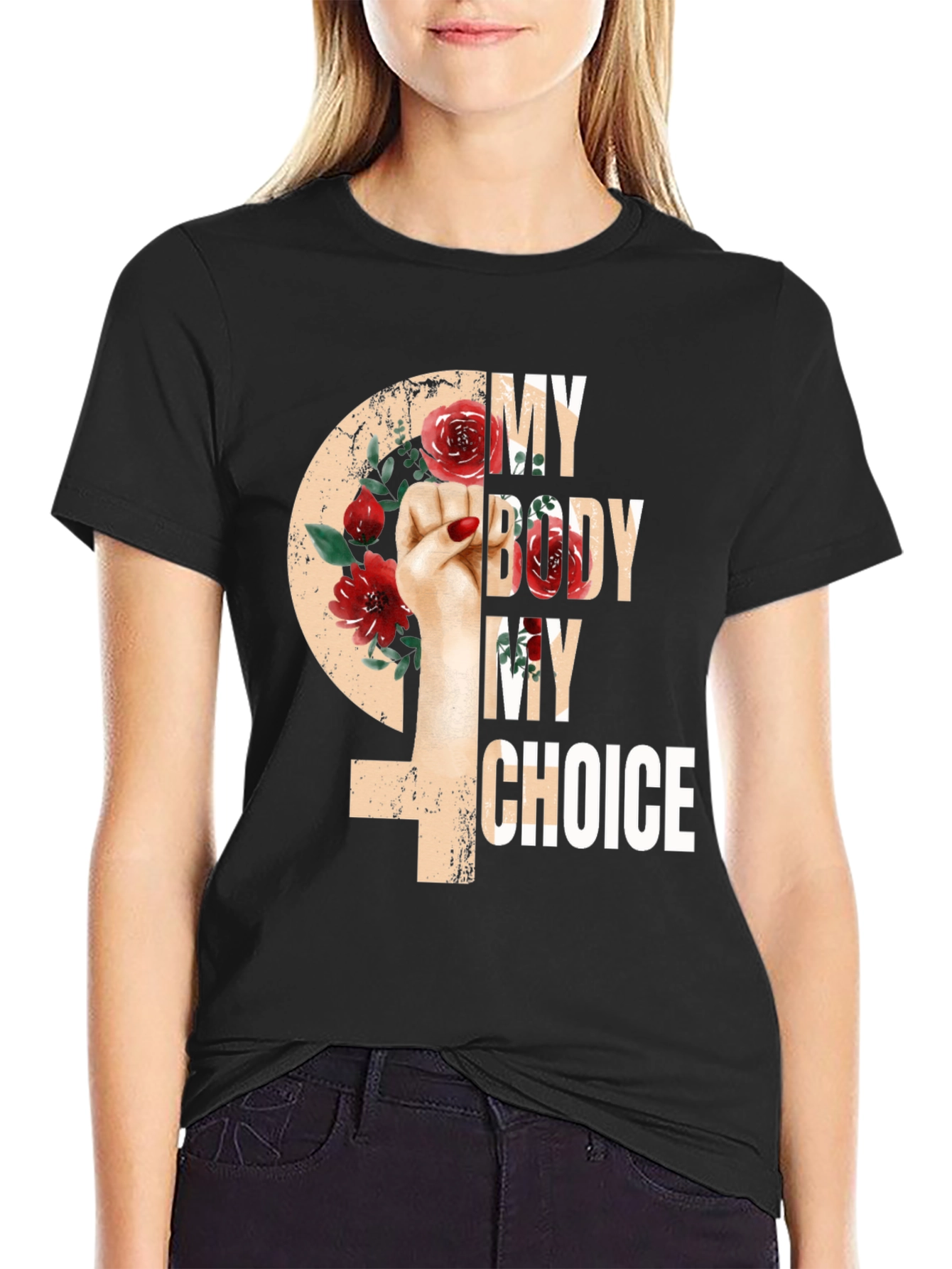 Feminist My Body My Choice Graphic Tee