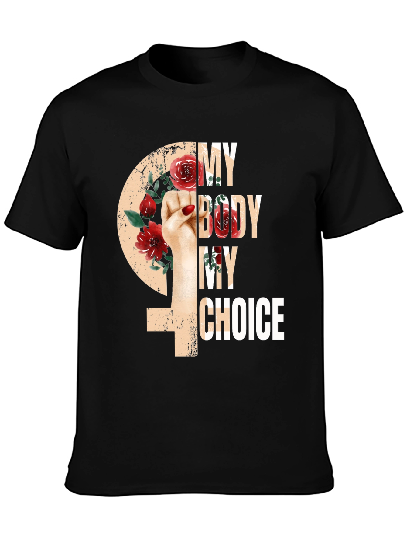 Feminist My Body My Choice Graphic Tee