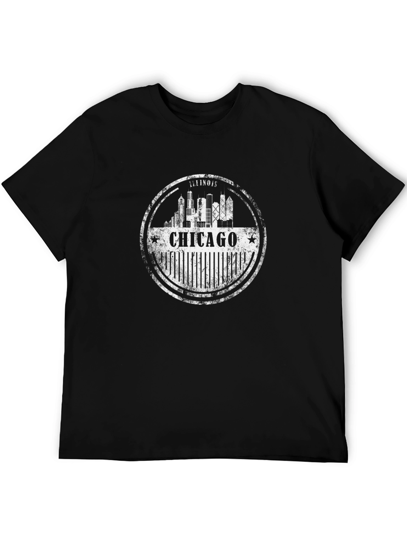Chicago Illinois Skyline T-Shirt