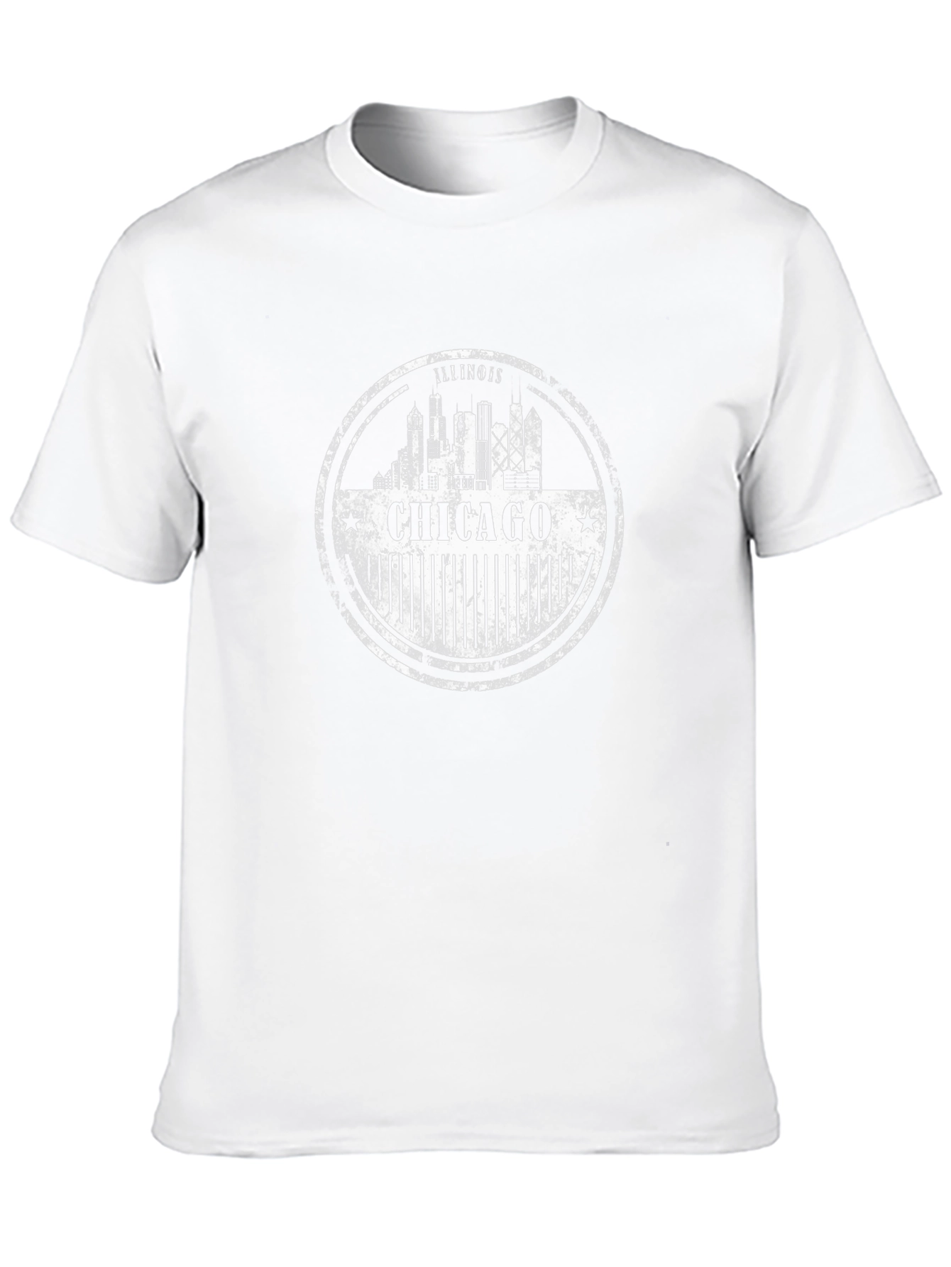 Chicago Illinois Skyline T-Shirt