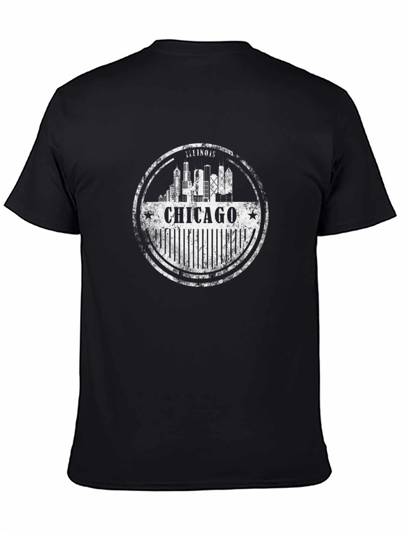 Chicago Illinois Skyline T-Shirt