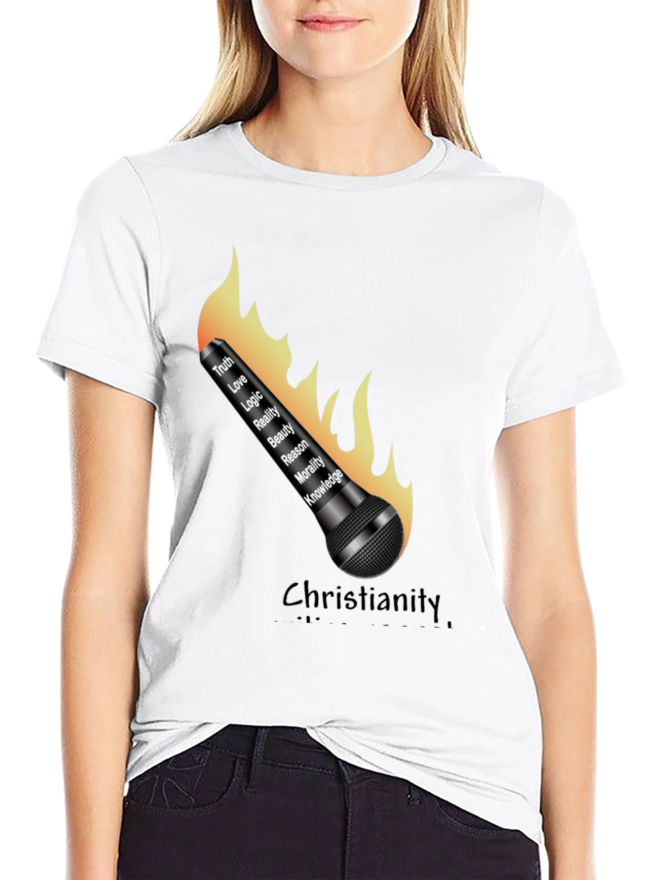 Truth & Knowledge Microphone Tee