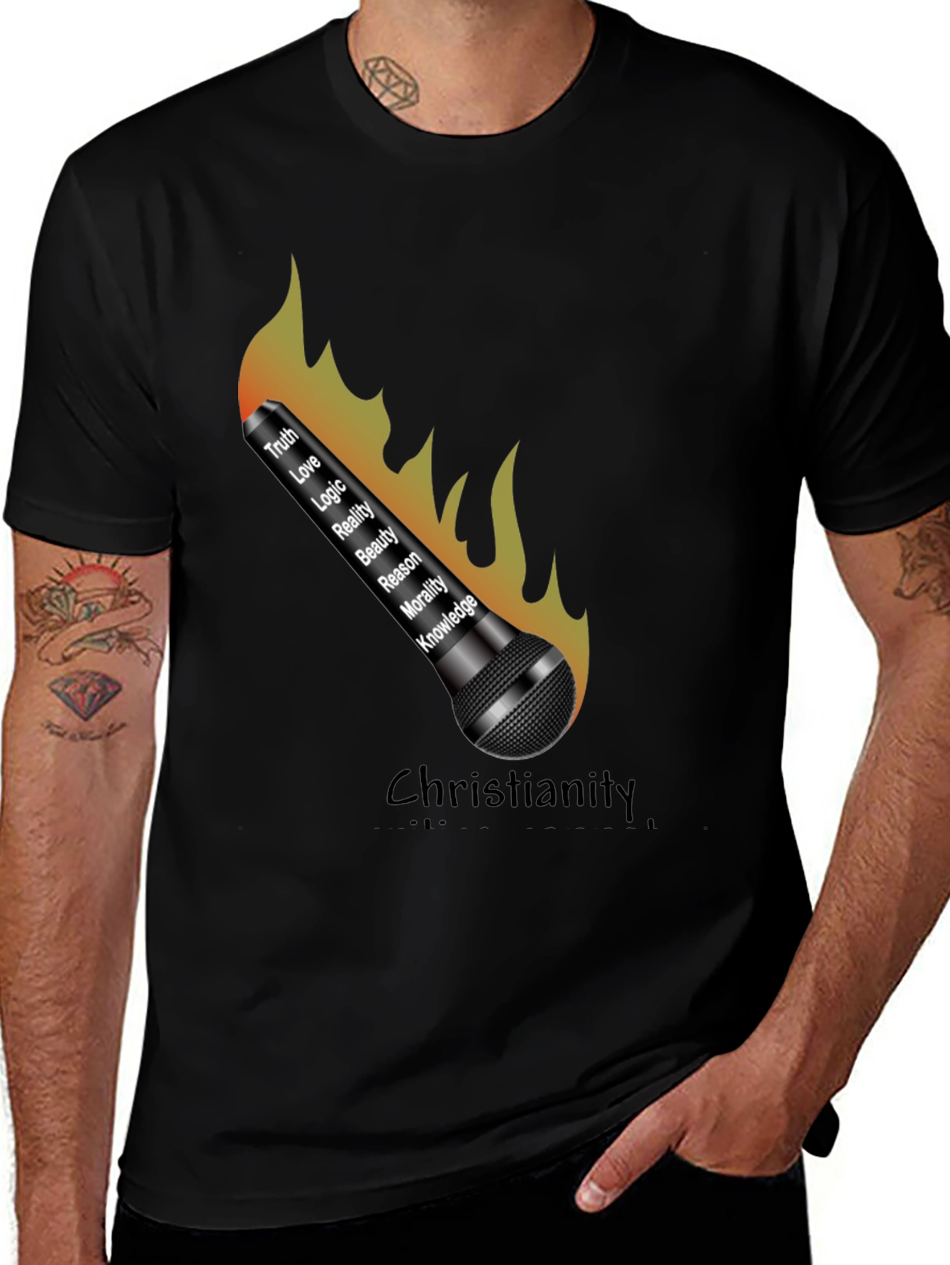 Truth & Knowledge Microphone Tee