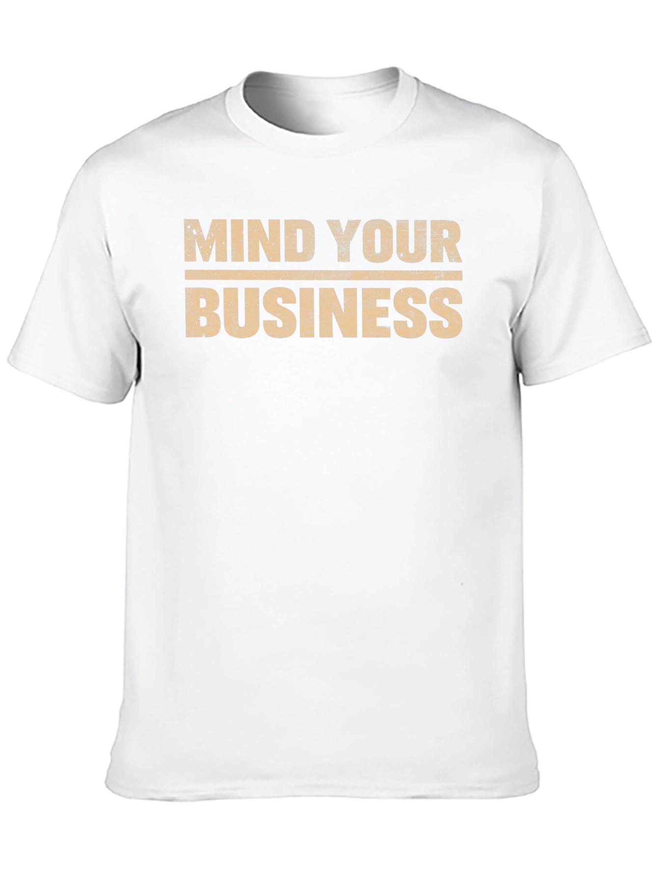 Mind Your Business Graphic T-Shirt - Black