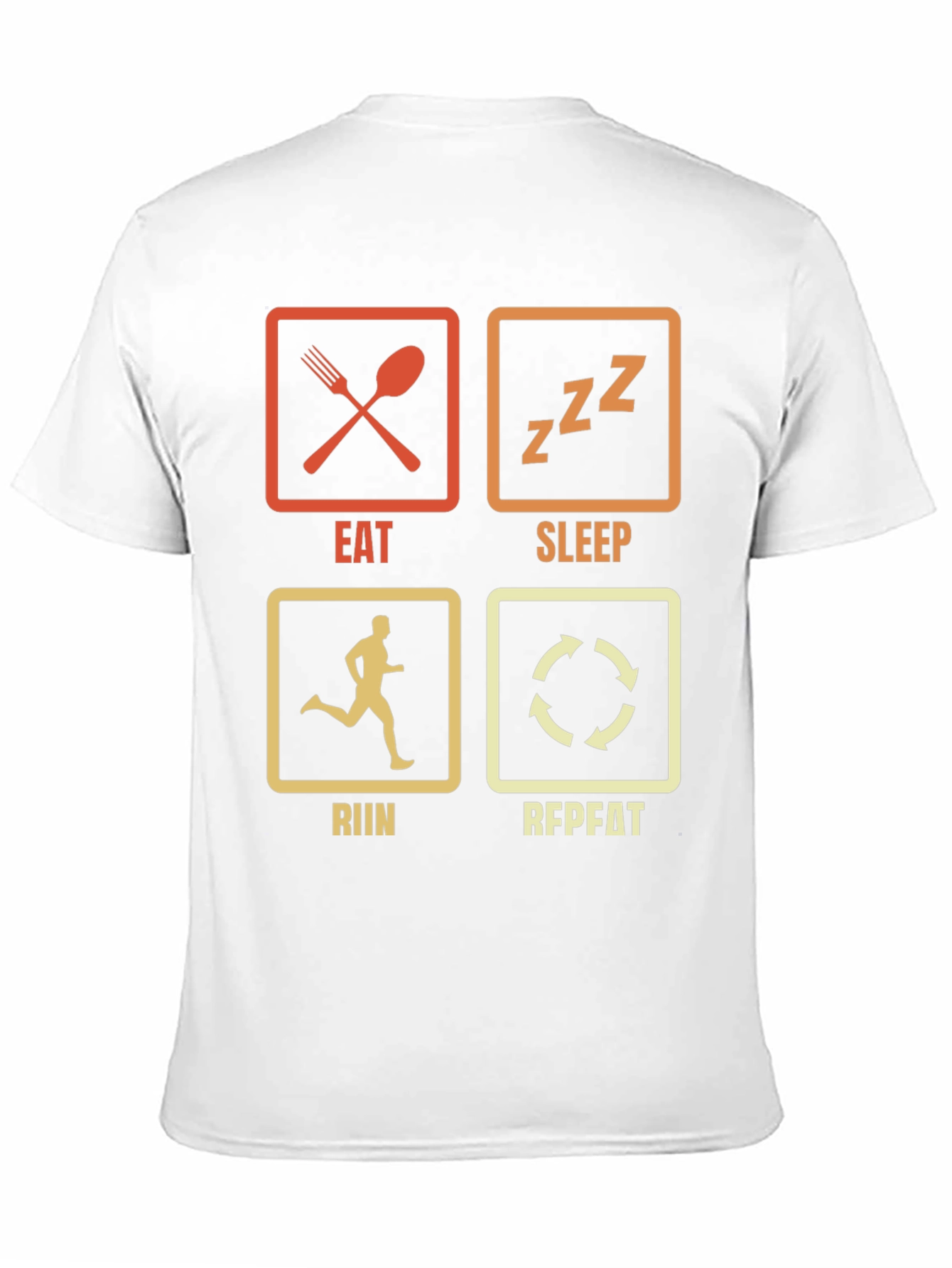 Eat Sleep Run Repeat T-Shirt | Runners Tee