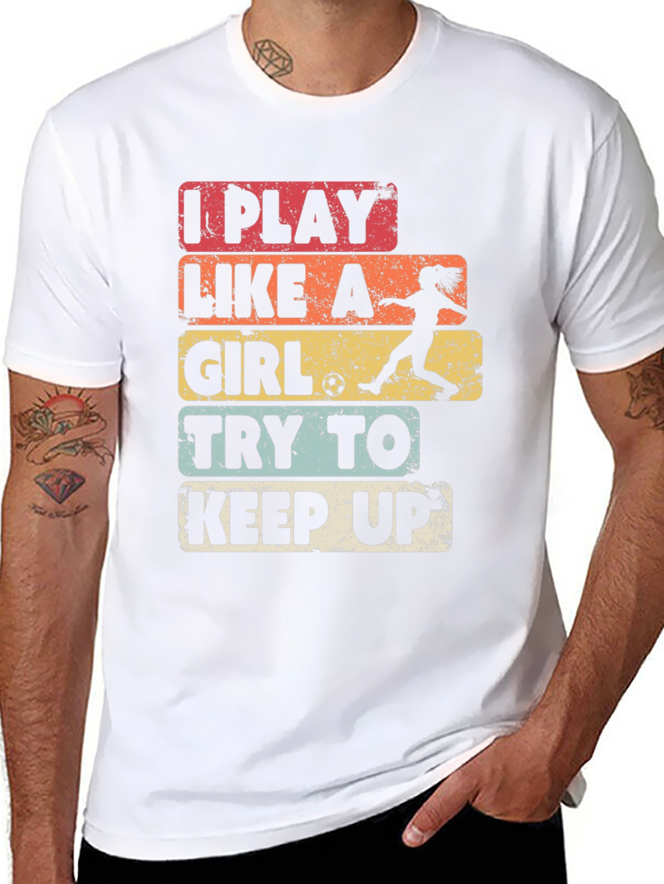 I Play Like A Girl Soccer T-Shirt