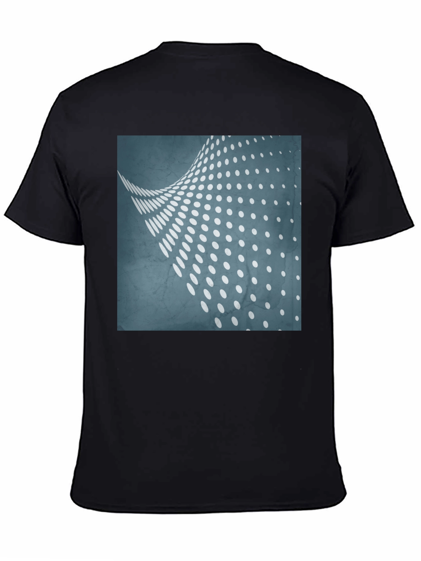 Abstract Dot Pattern Graphic T-Shirt