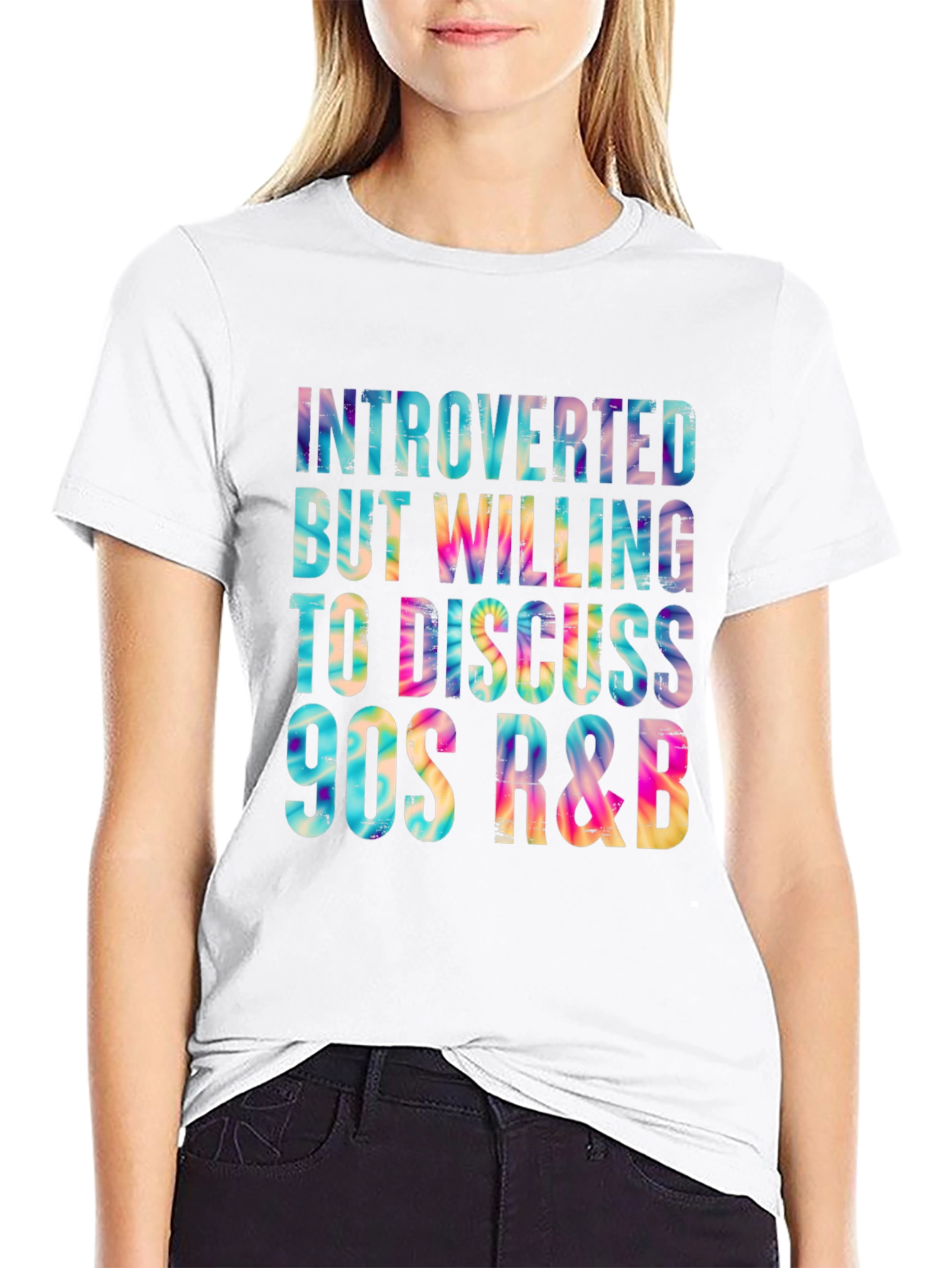 90s R&B Introvert Graphic Tee