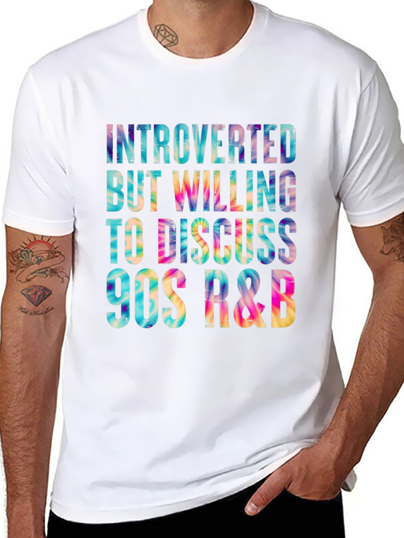 90s R&B Introvert Graphic Tee