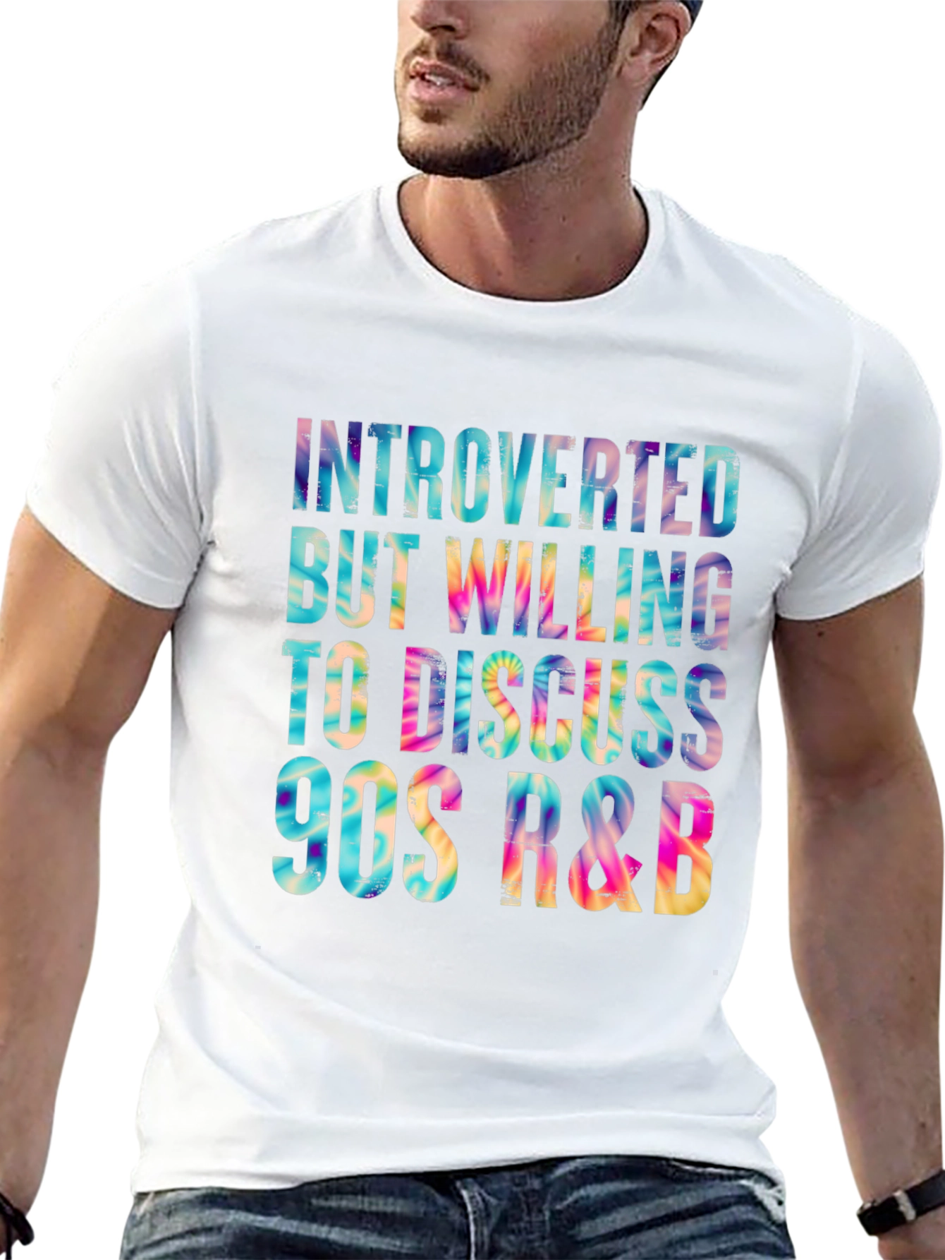 90s R&B Introvert Graphic Tee