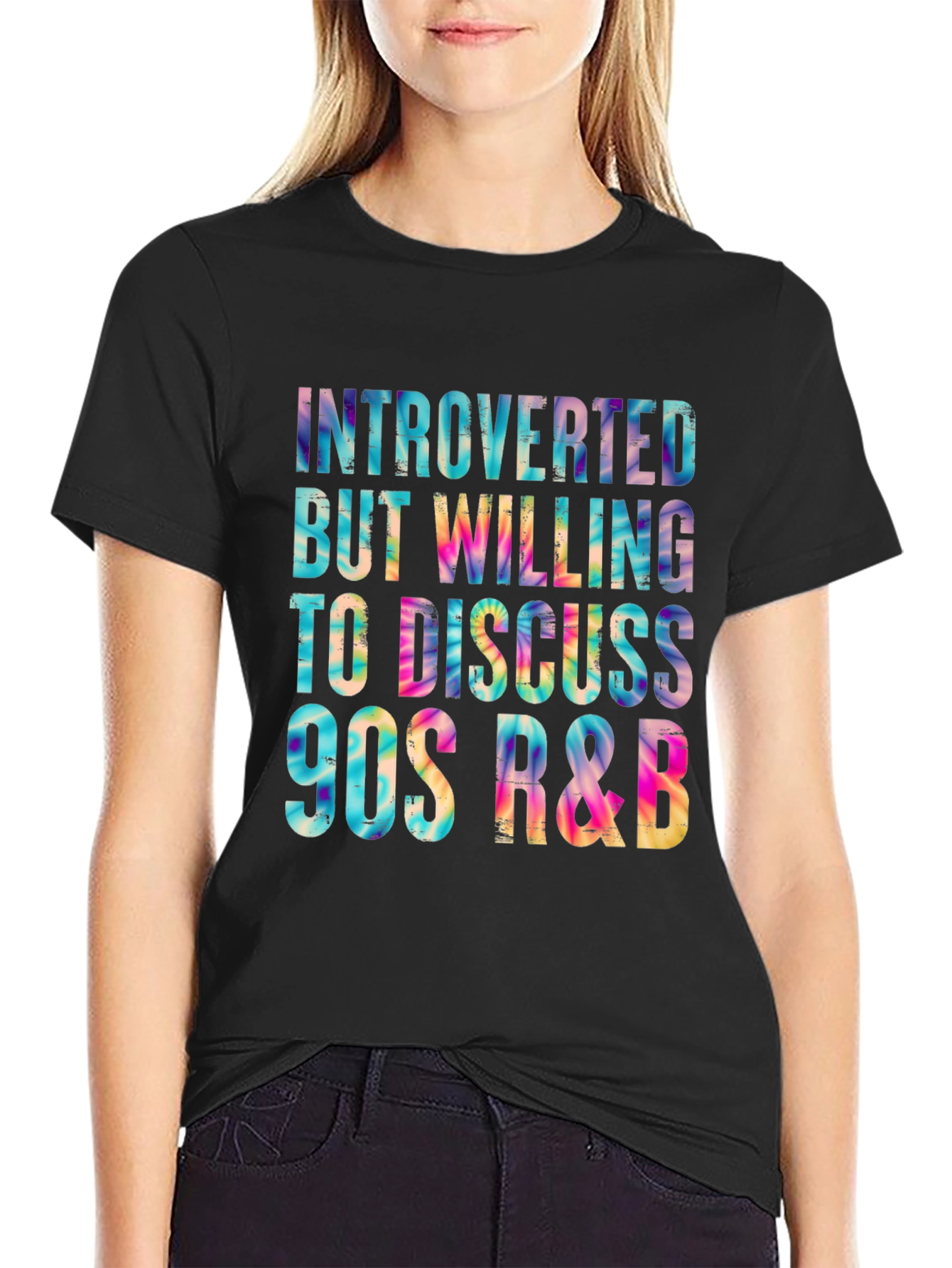 90s R&B Introvert Graphic Tee