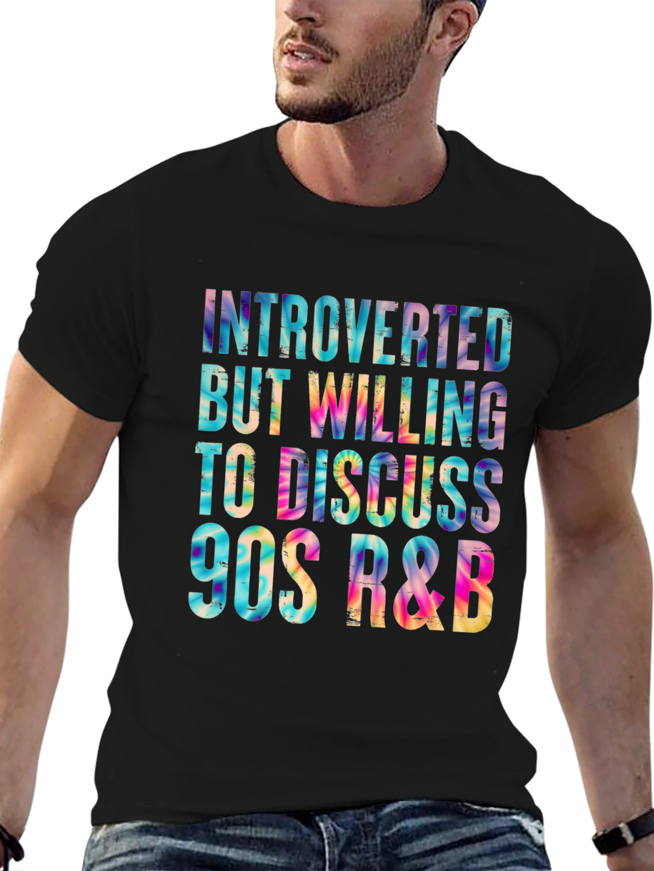 90s R&B Introvert Graphic Tee