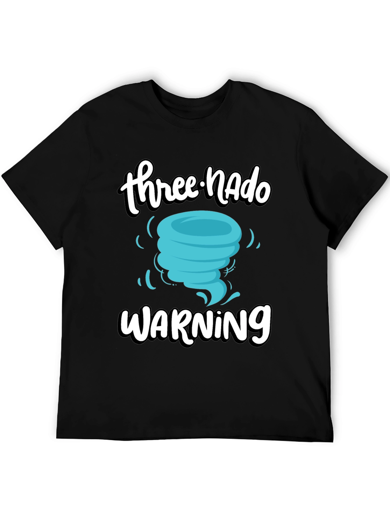 Three-Nado Warning T-Shirt - Fun Birthday Tee