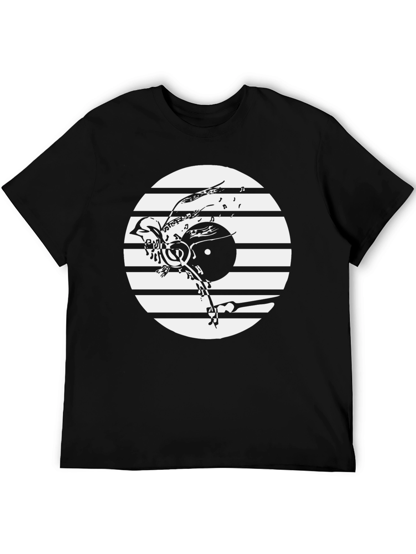 Bird & Record Graphic Tee
