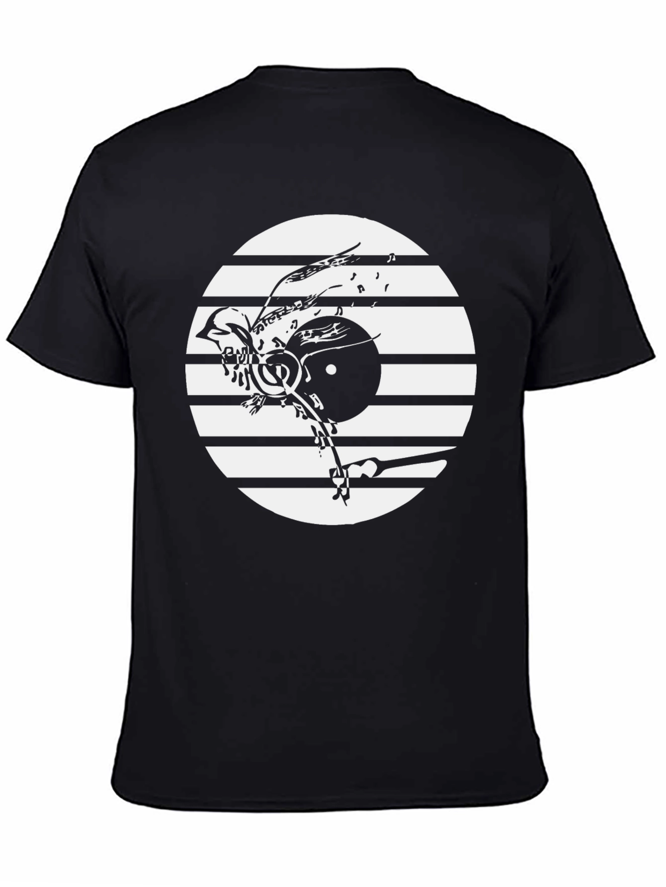 Bird & Record Graphic Tee