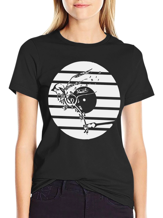 Bird & Record Graphic Tee