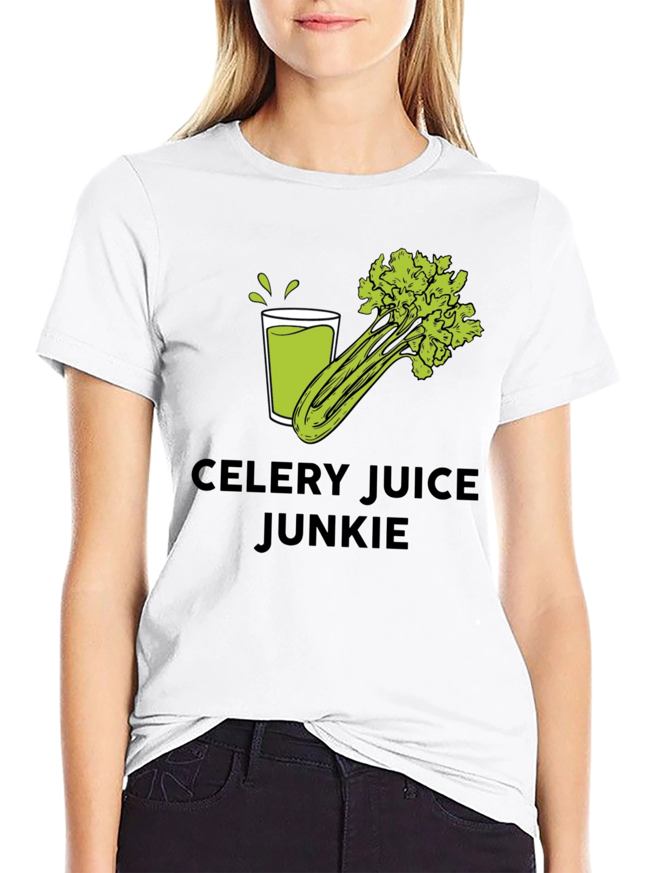 Celery Juice Junkie Graphic T-Shirt