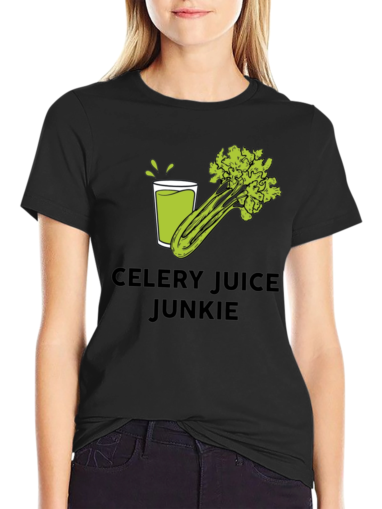 Celery Juice Junkie Graphic T-Shirt