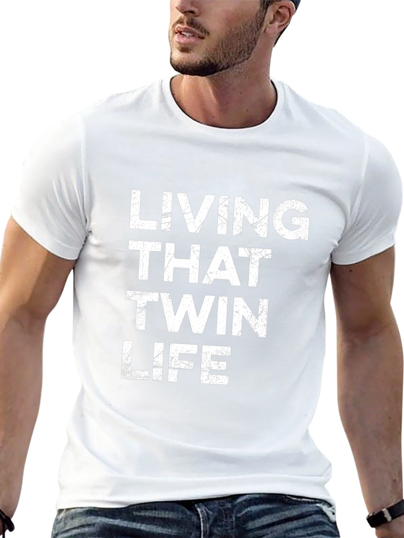 Living That Twin Life Graphic Tee