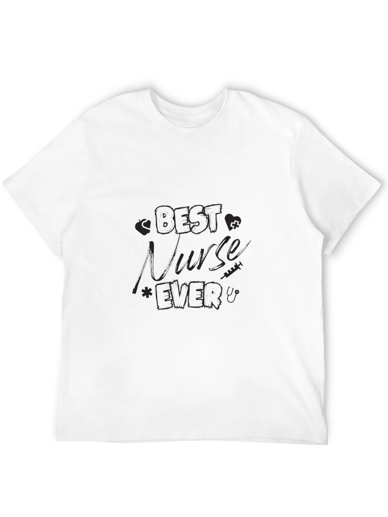 Best Nurse Ever Black T-Shirt
