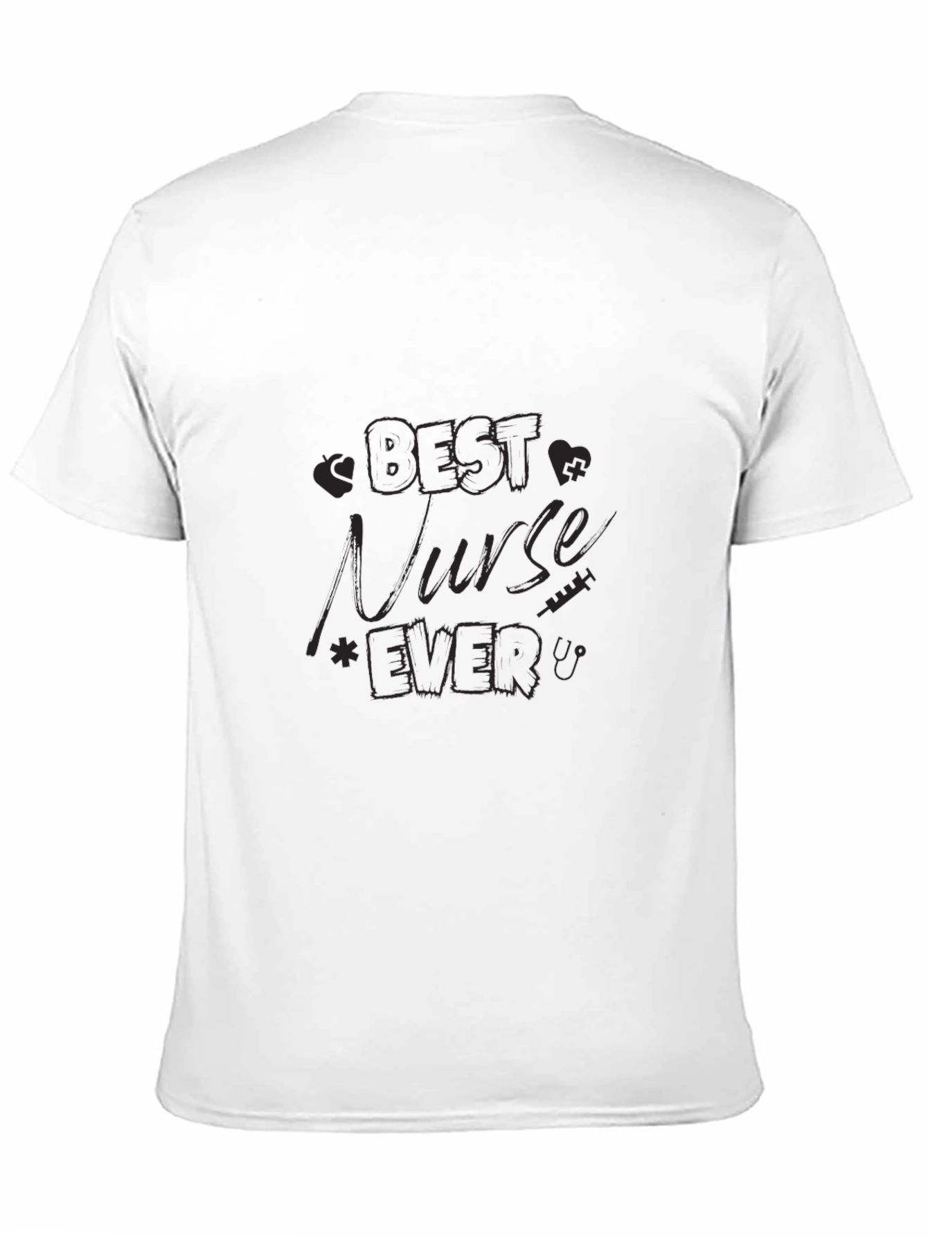 Best Nurse Ever Black T-Shirt