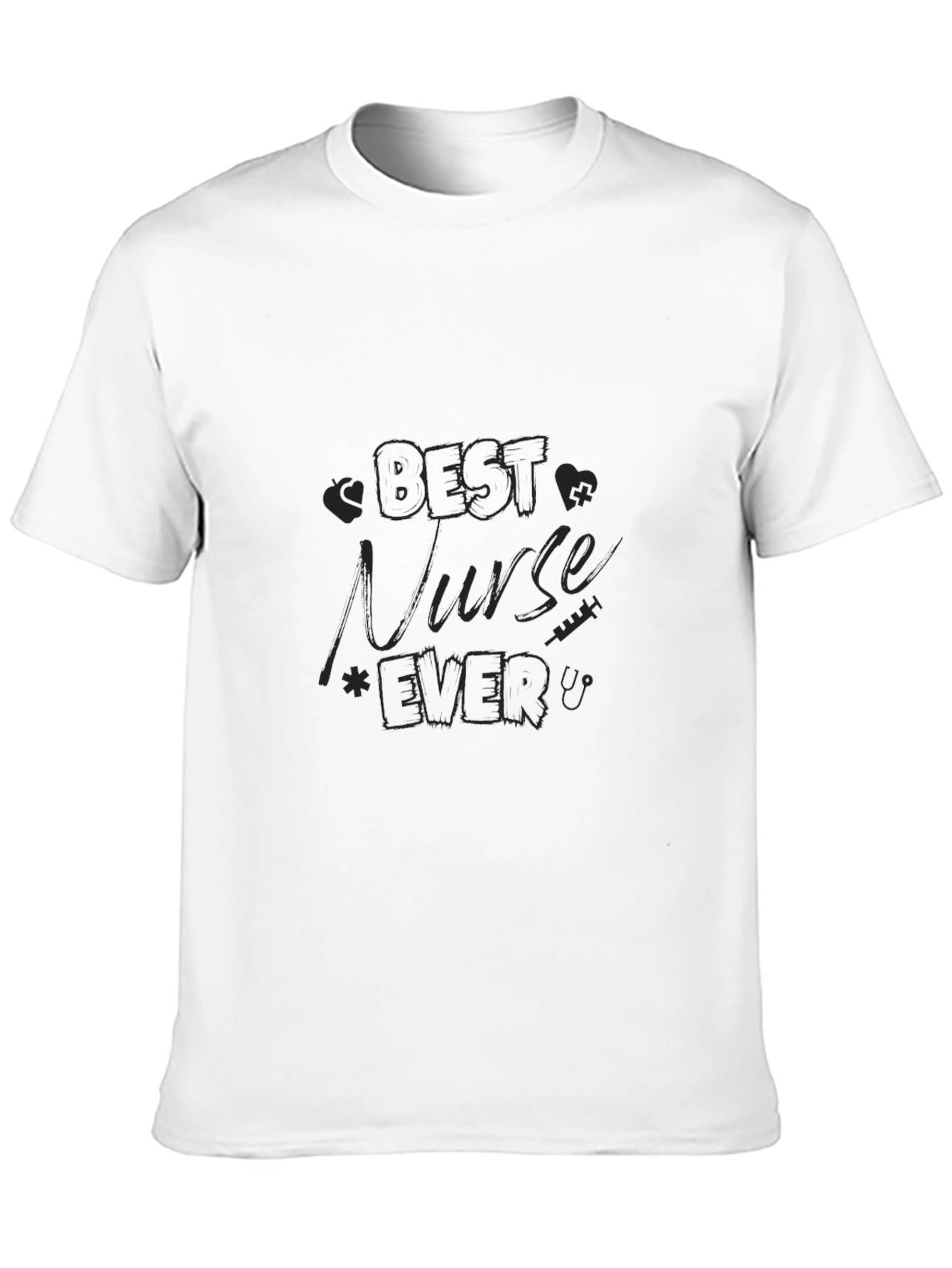Best Nurse Ever Black T-Shirt