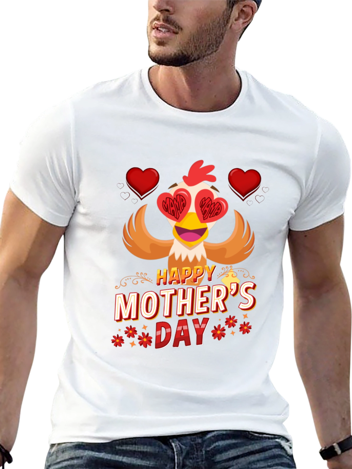 Happy Mothers Day Chicken T-Shirt