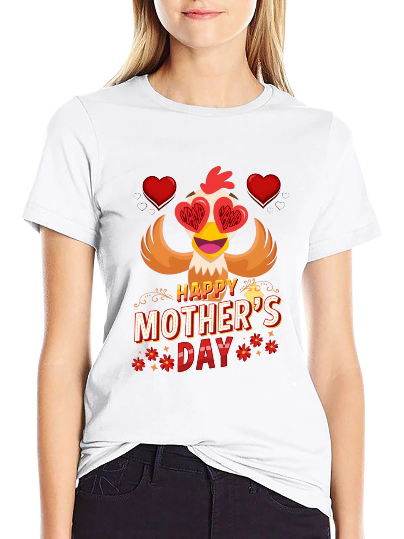Happy Mothers Day Chicken T-Shirt