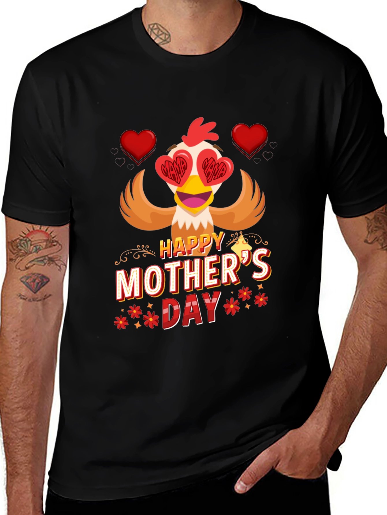 Happy Mothers Day Chicken T-Shirt