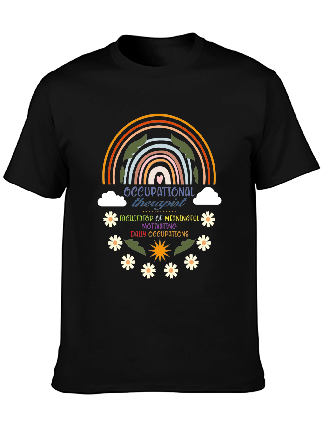 Occupational Therapist Rainbow T-Shirt