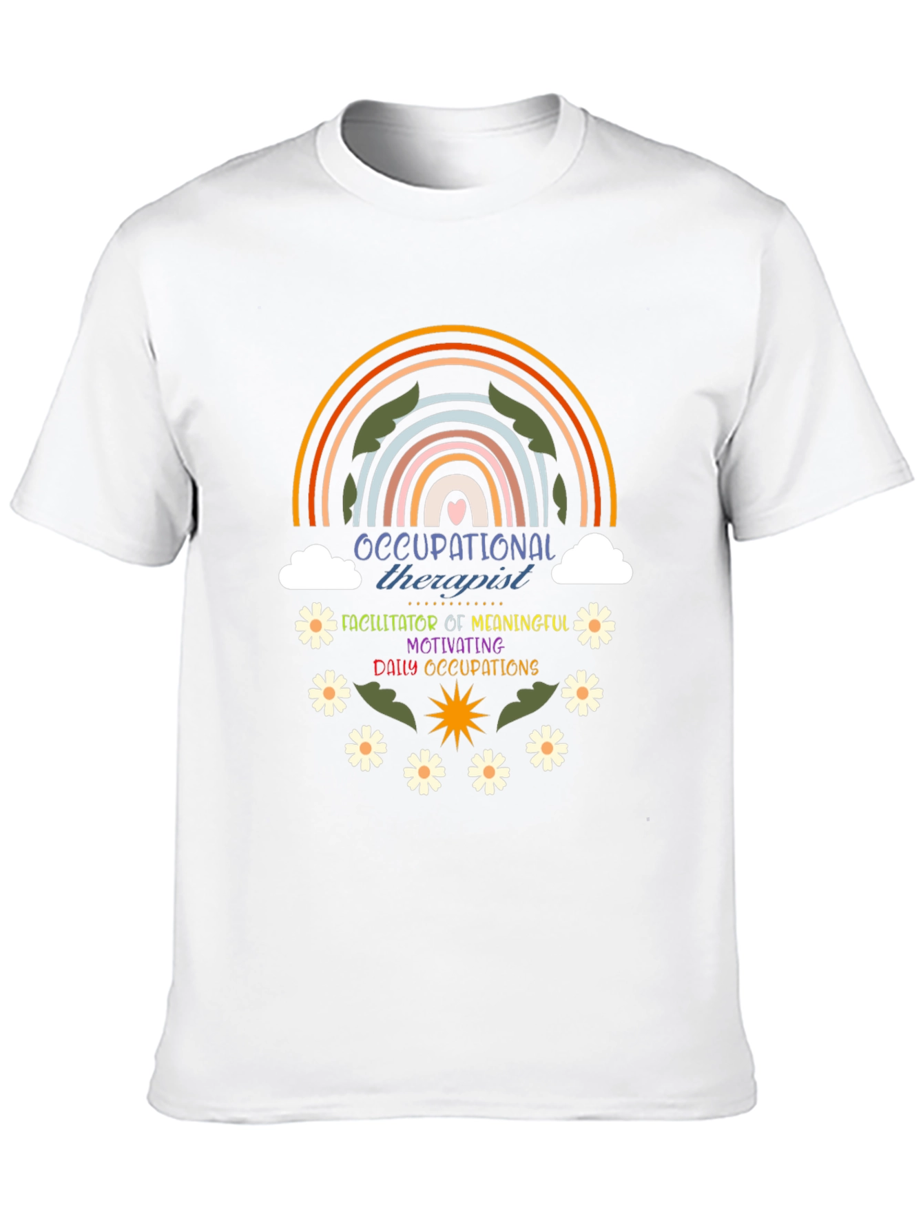 Occupational Therapist Rainbow T-Shirt