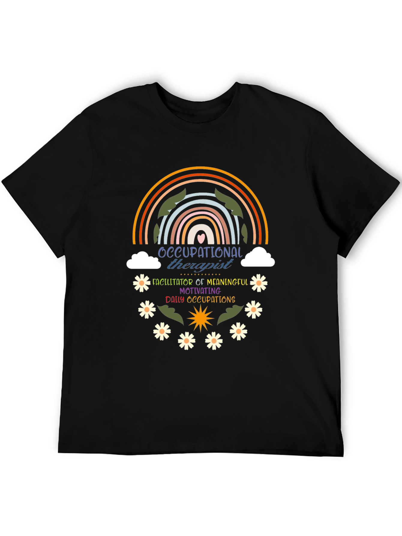 Occupational Therapist Rainbow T-Shirt