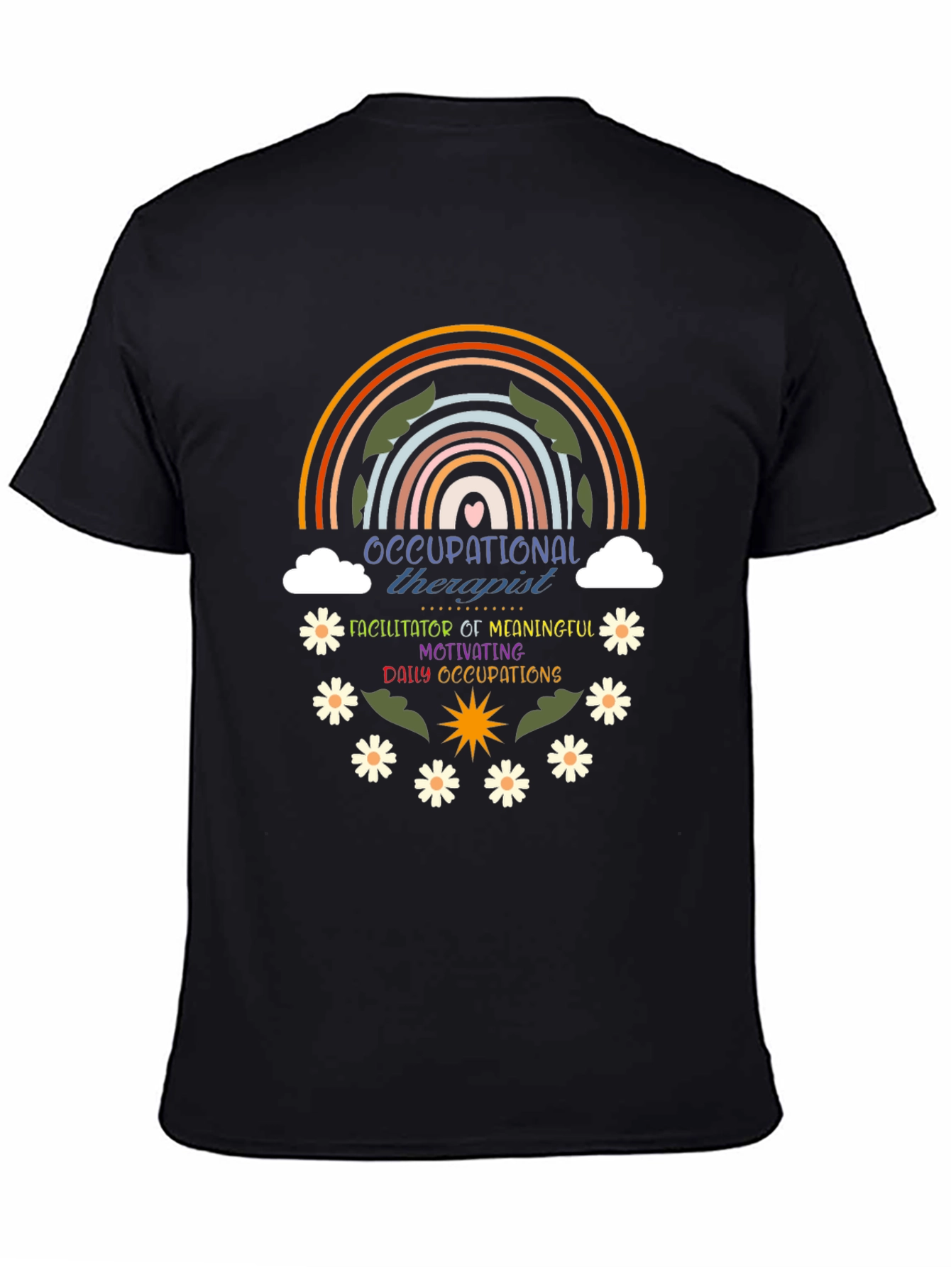 Occupational Therapist Rainbow T-Shirt
