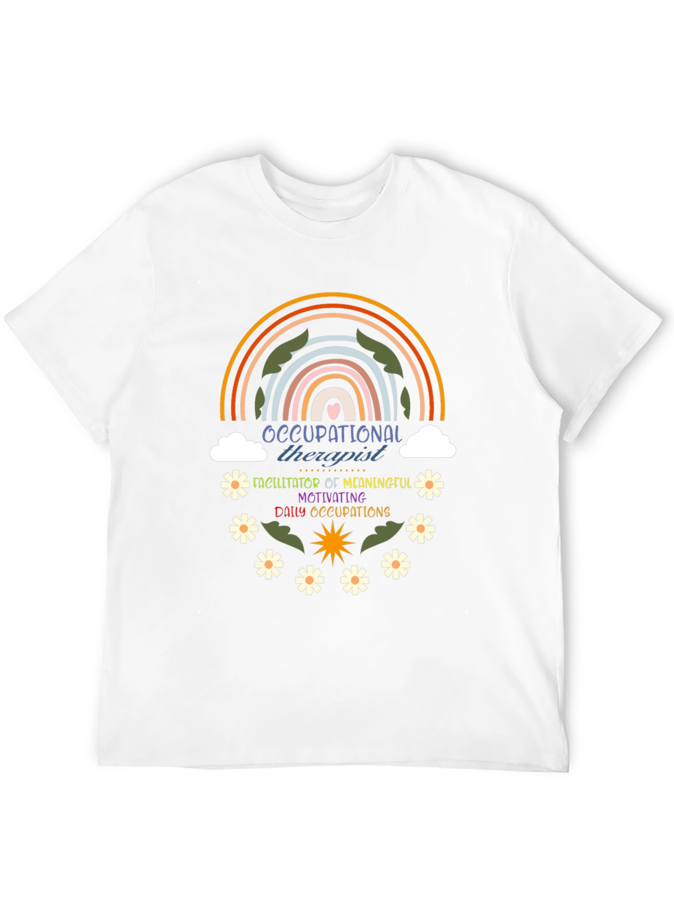 Occupational Therapist Rainbow T-Shirt