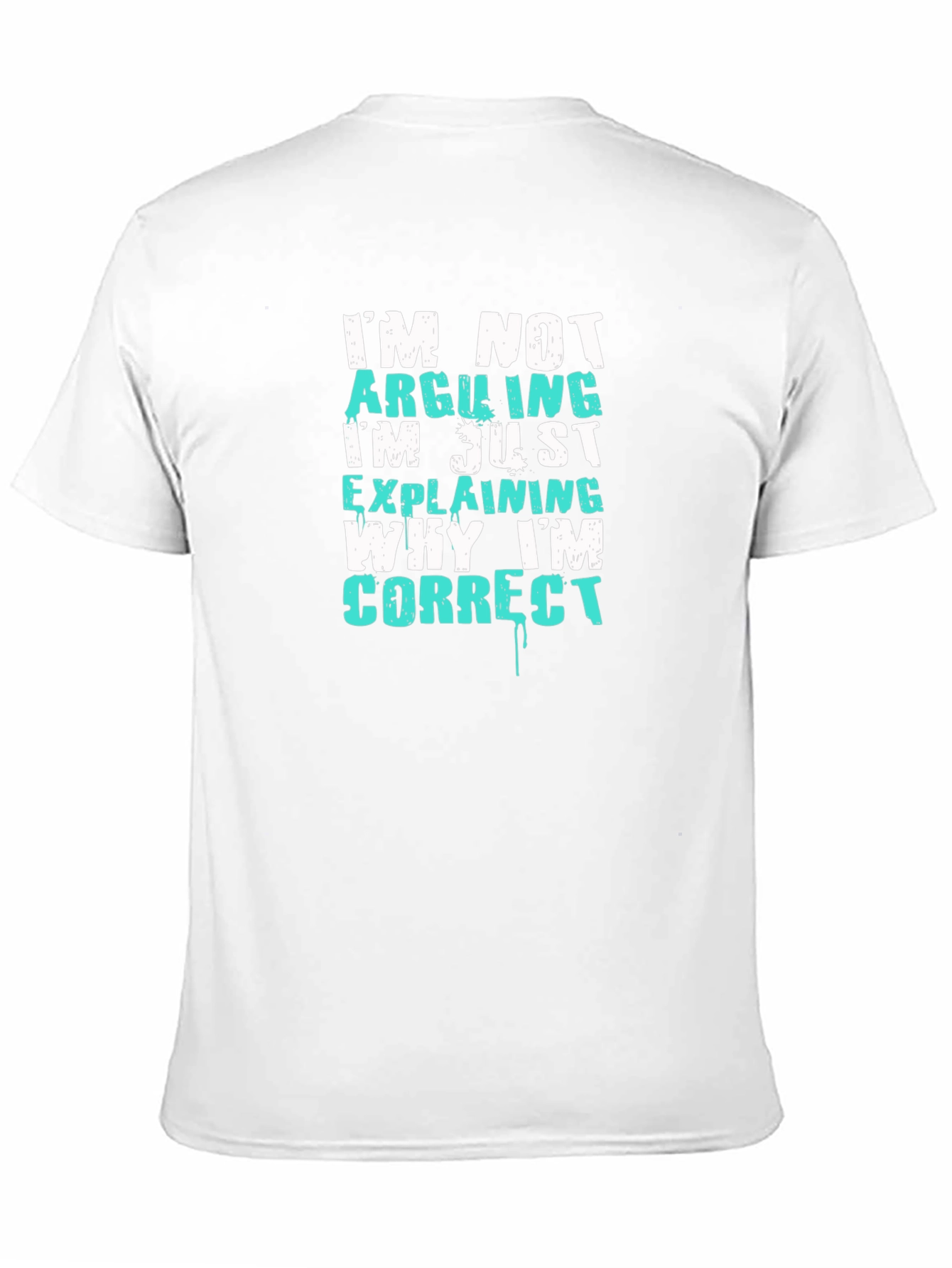 Funny Sarcastic T-Shirt - Im Not Arguing