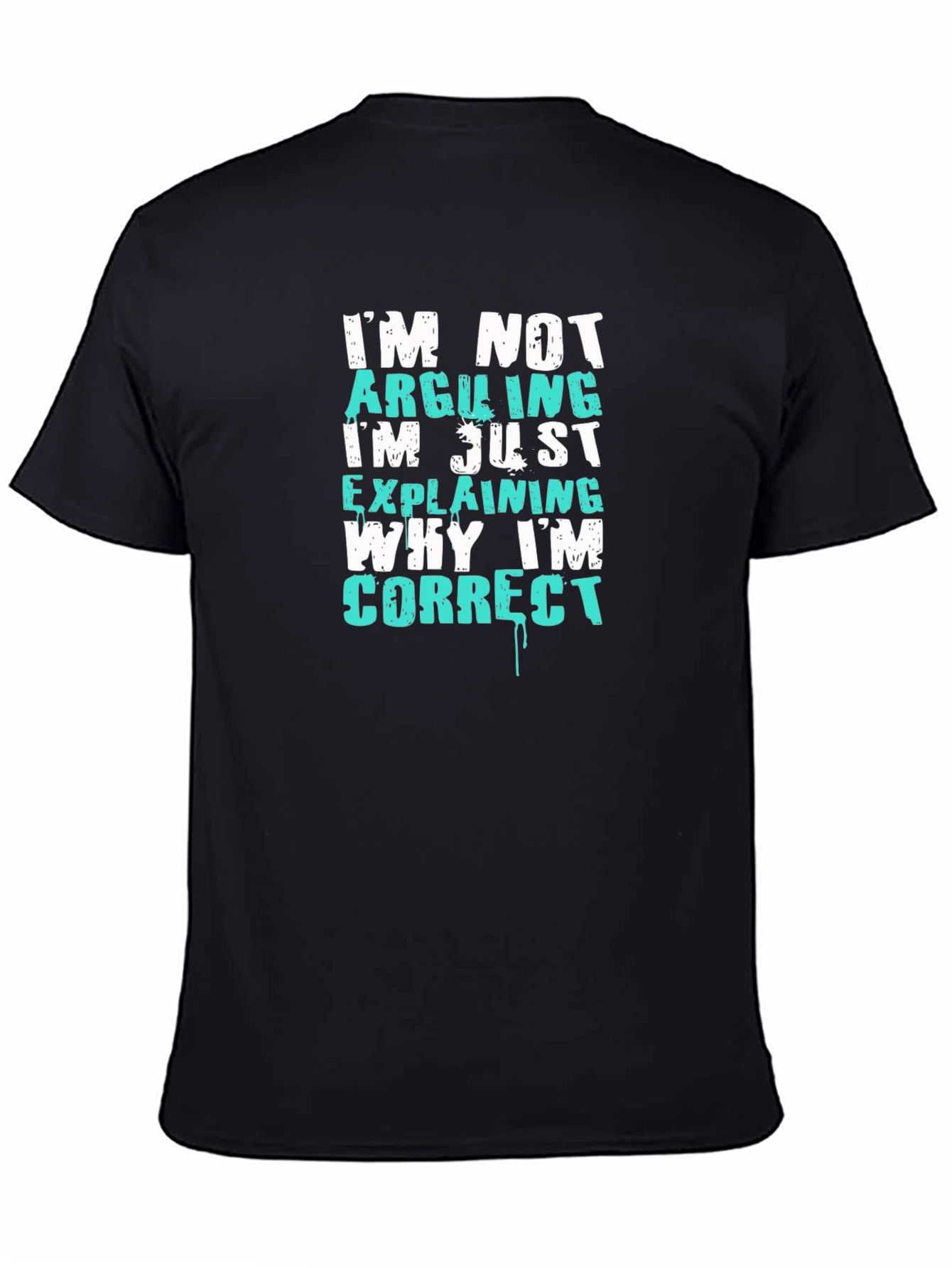 Funny Sarcastic T-Shirt - Im Not Arguing