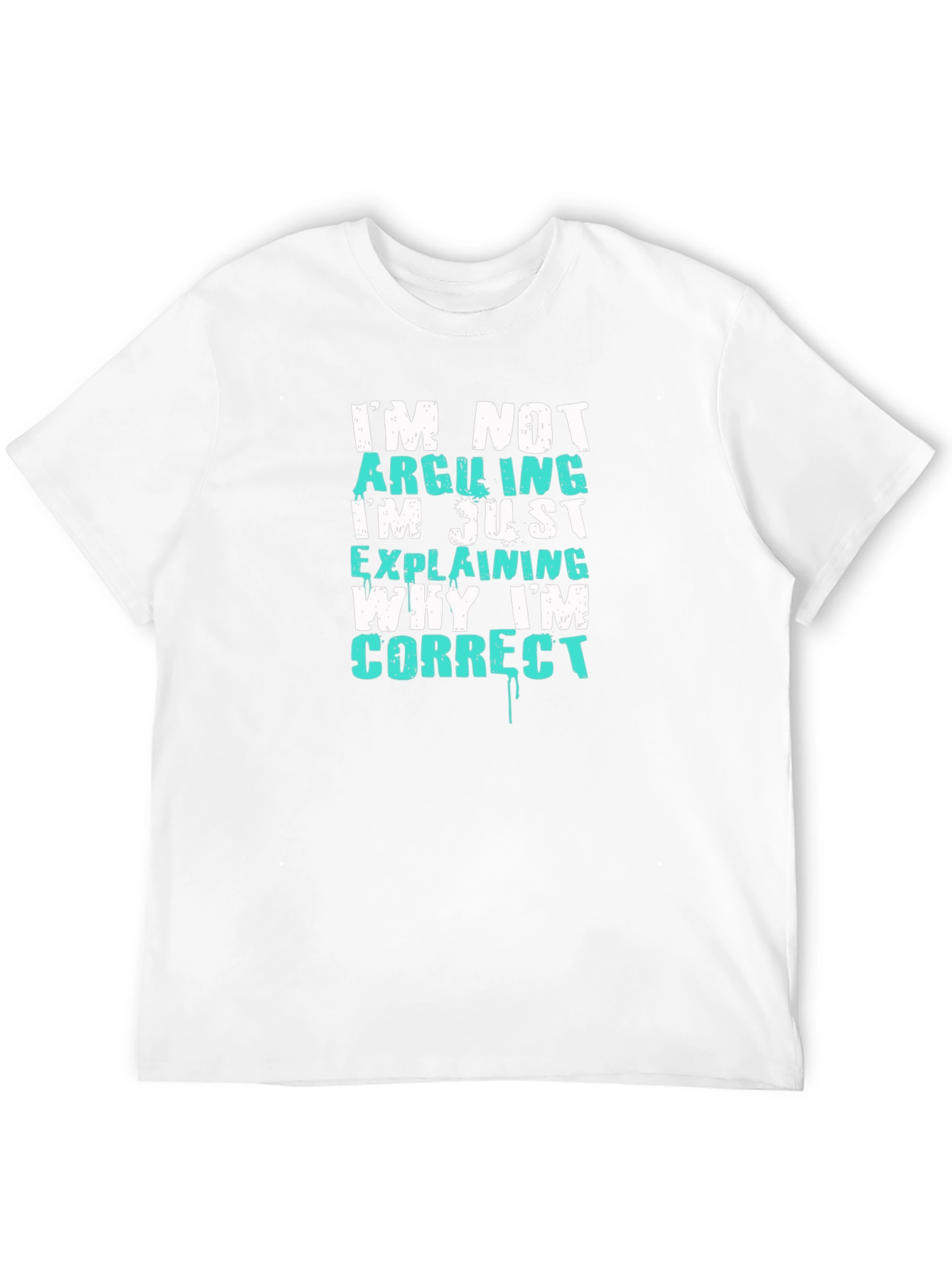Funny Sarcastic T-Shirt - Im Not Arguing