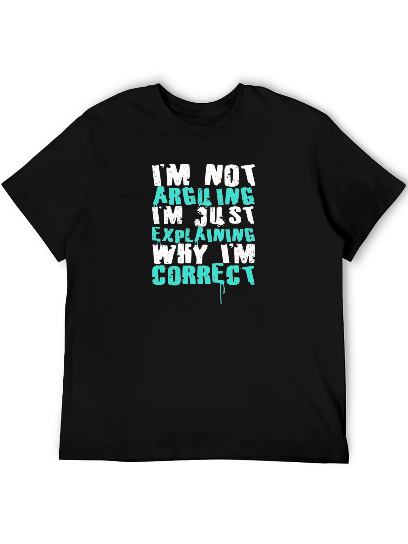 Funny Sarcastic T-Shirt - Im Not Arguing