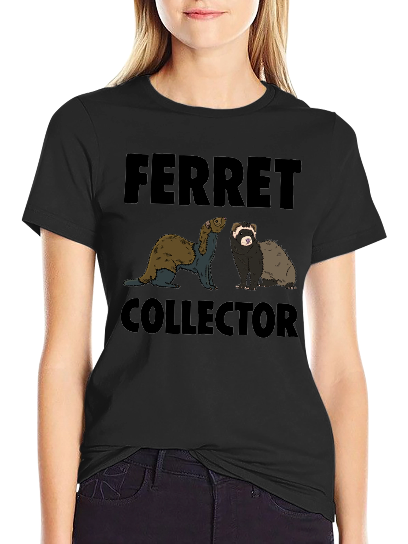 Ferret Collector Graphic T-Shirt