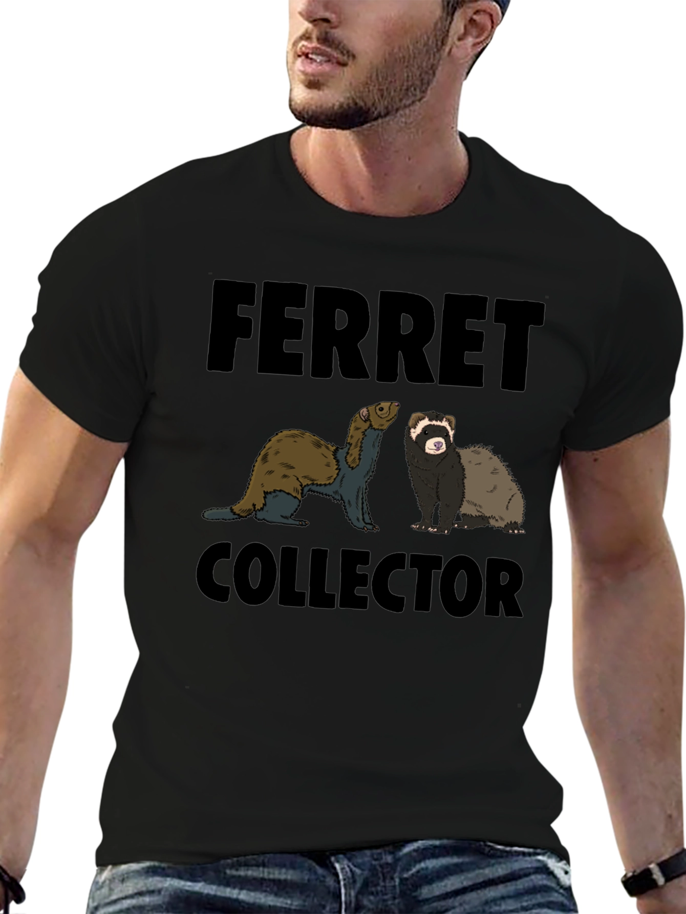 Ferret Collector Graphic T-Shirt