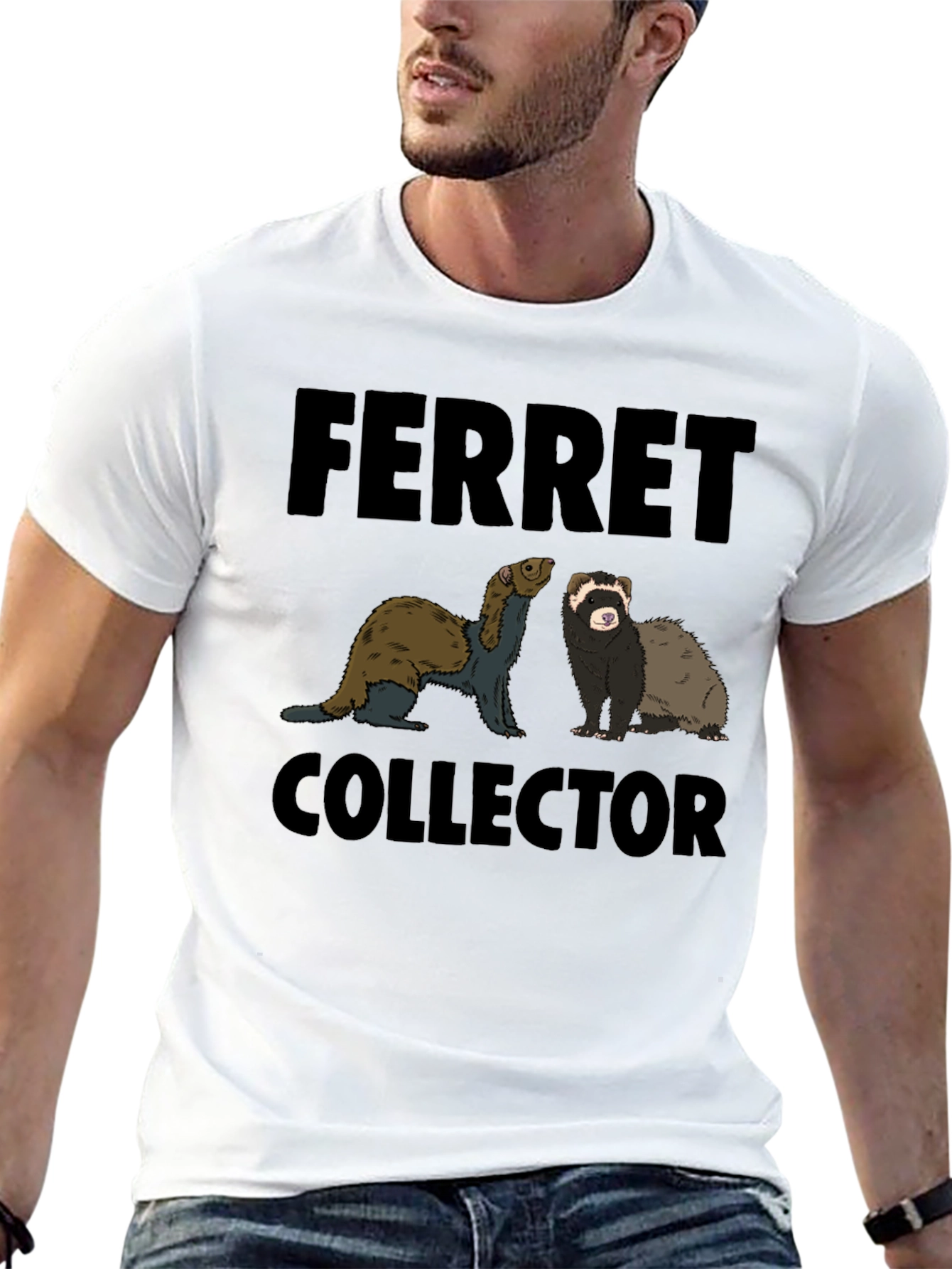 Ferret Collector Graphic T-Shirt